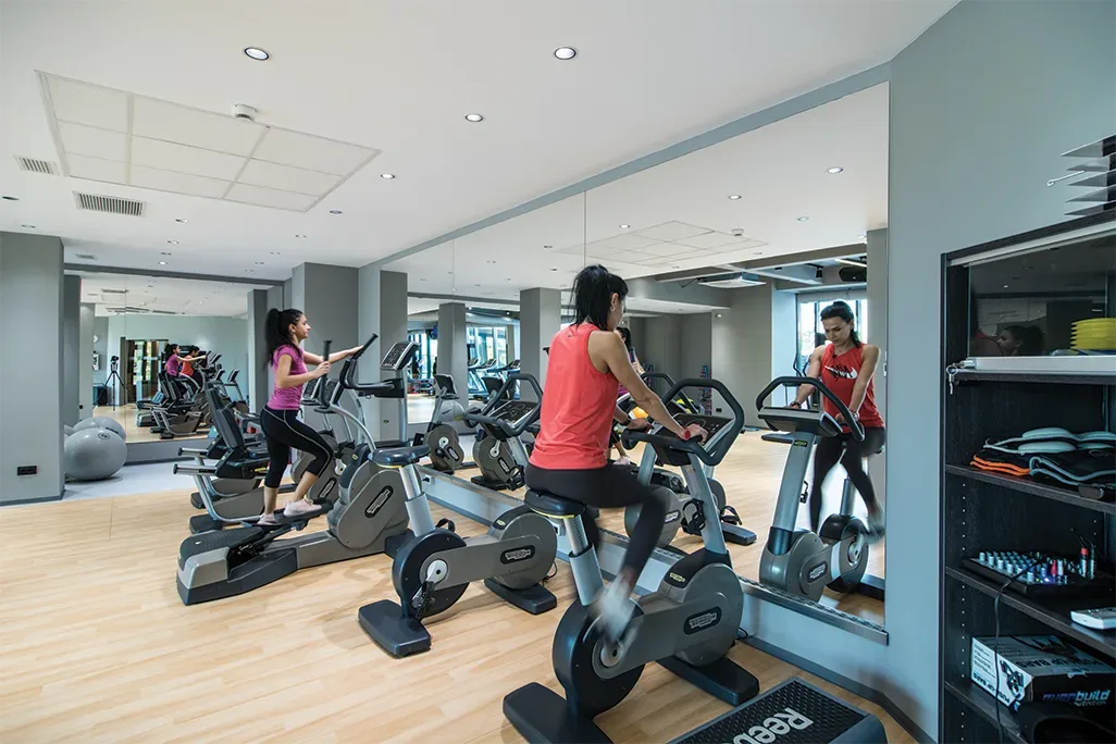 Sala fitness Sky Blue Hotel & Spa din Dealu Mare