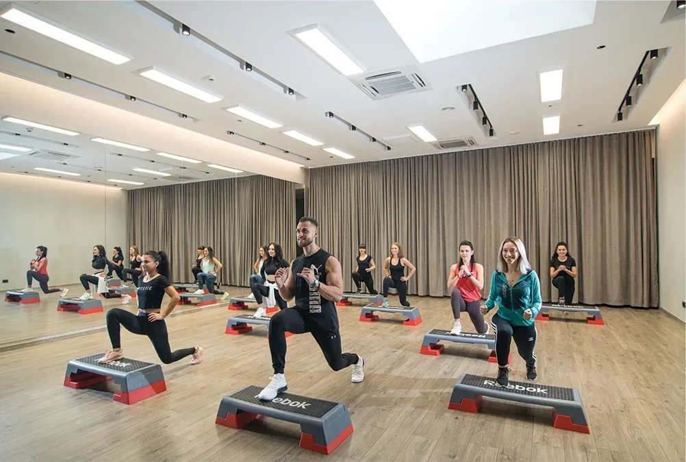 Sala fitness Sky Blue Hotel & Spa din Dealu Mare
