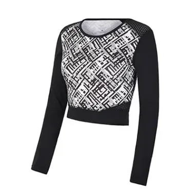 Make It Happen Top – Bluză cu Mânecă Lungă