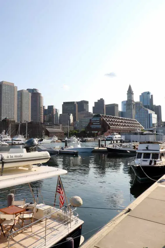 vedere din portul Boston