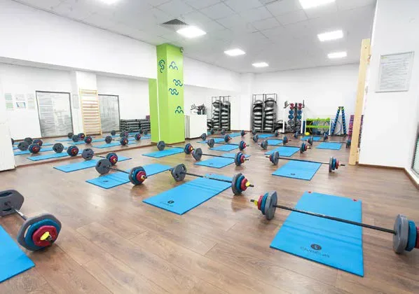 Sala de sport a Social Gym (Centrul de Resurse pentru Cetățenie Activă)