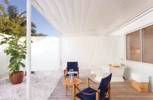 Standard Hotel - terasa camera